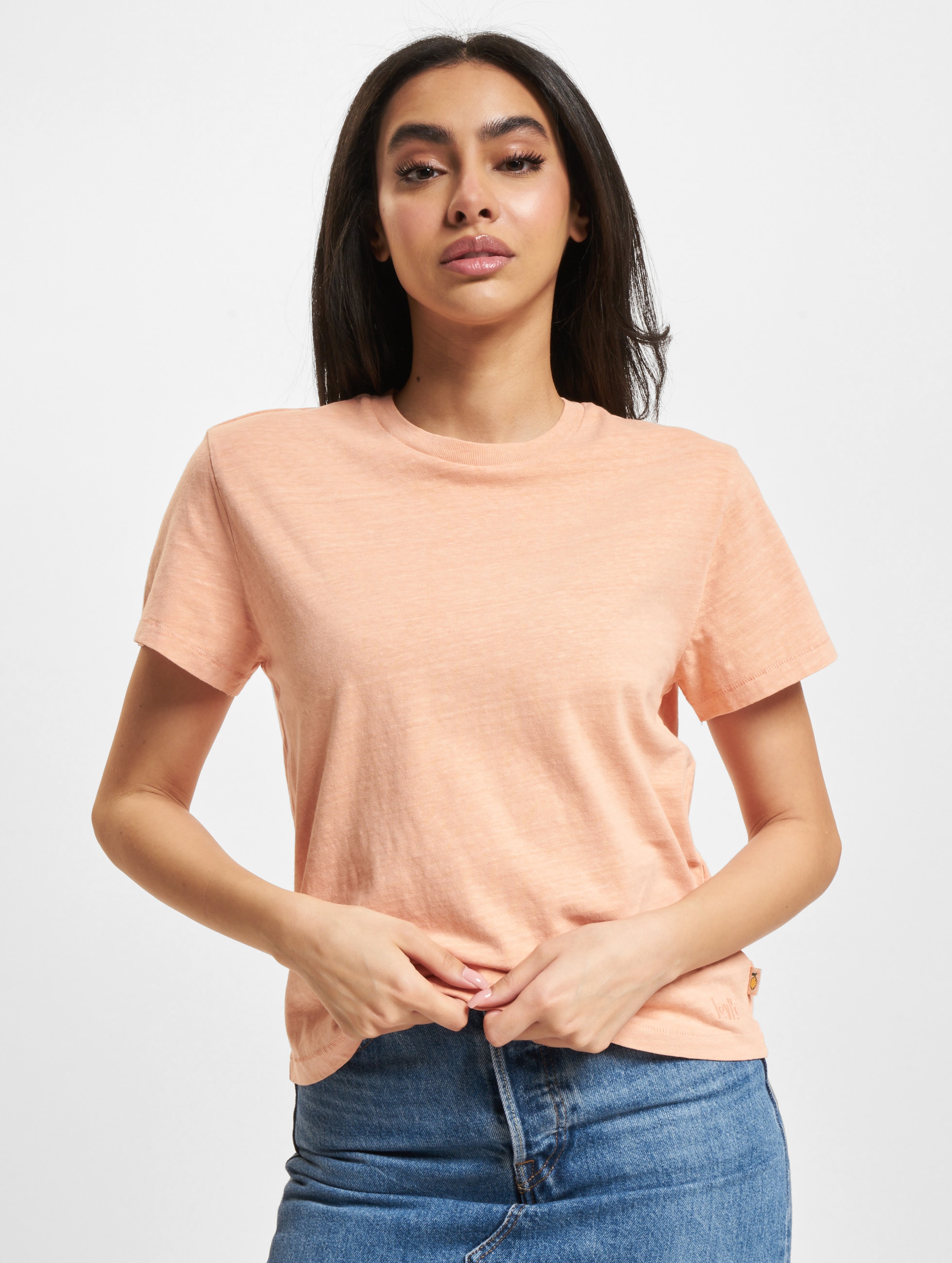 Levi's Levis Classic Fit T-Shirt Frauen,Unisex op kleur oranje, Maat M