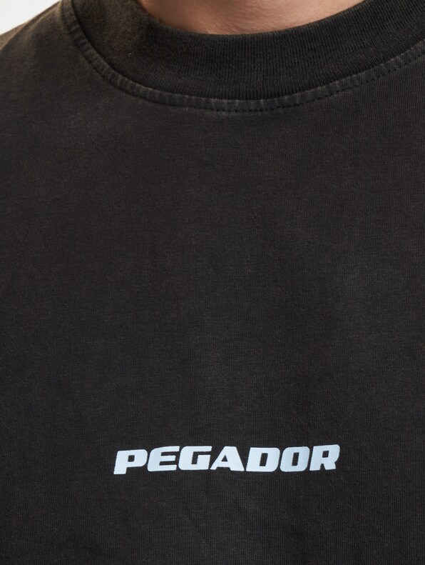 PEGADOR Colne Logo Oversized T-Shirts-4