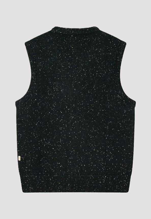 Nep Knit Vest-3