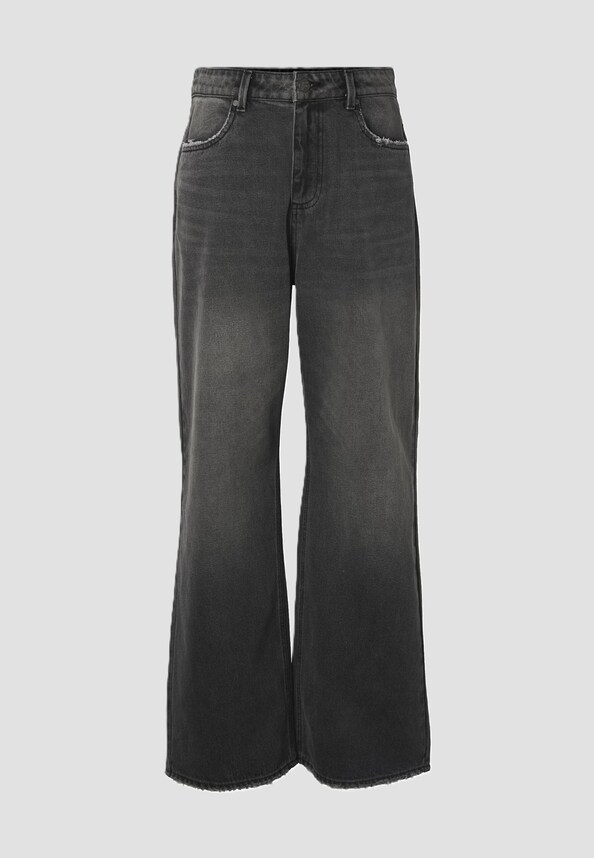 FLAT EMBROIDERY BALLOON DENIM-3