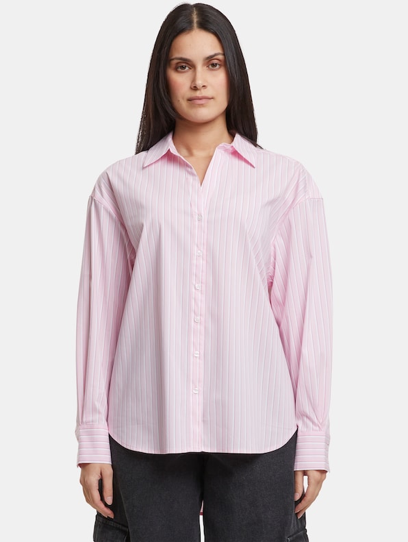 Ladies Oversized Striped-2