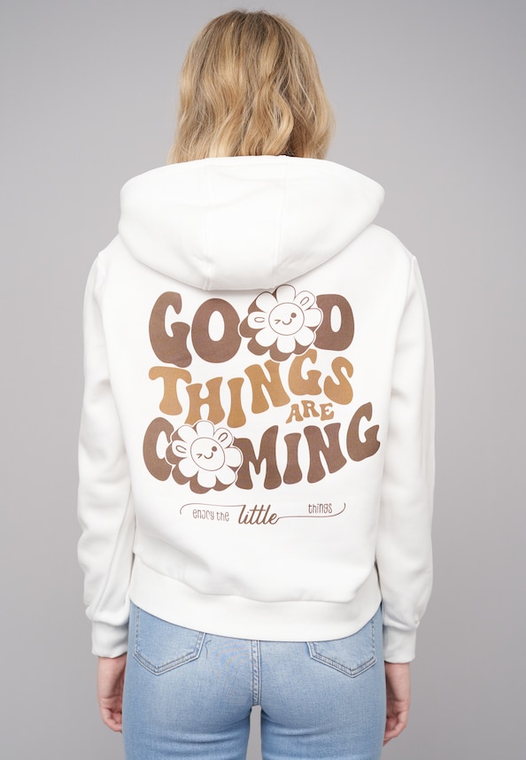 Ladies 77 Good Things Everyday Hoodie-1