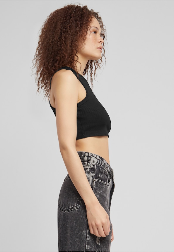 Small Signature Essential Racer Rib Top-3