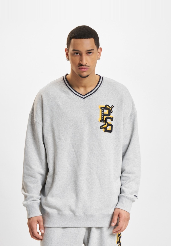 X STAPLE V-Neck Crew-2