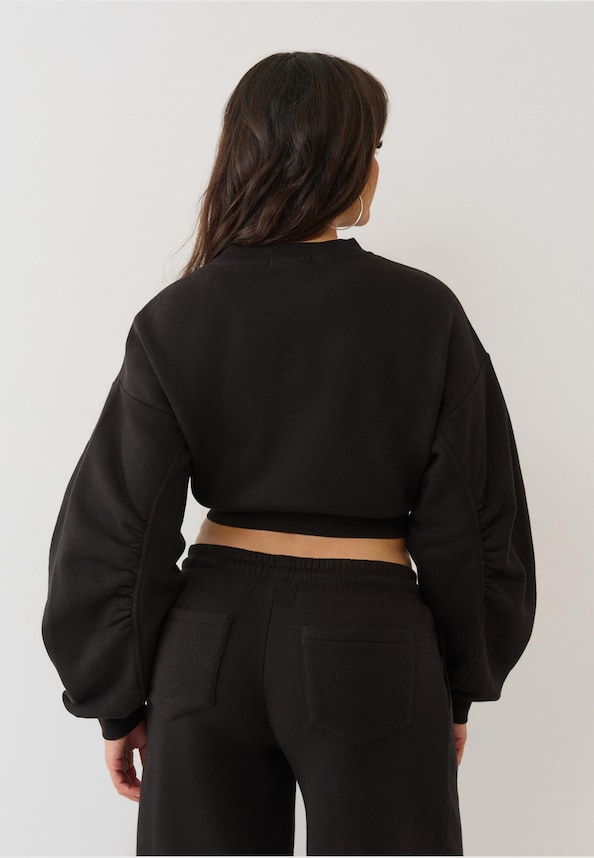 CRYSTL LEOPARD RUCHED -1