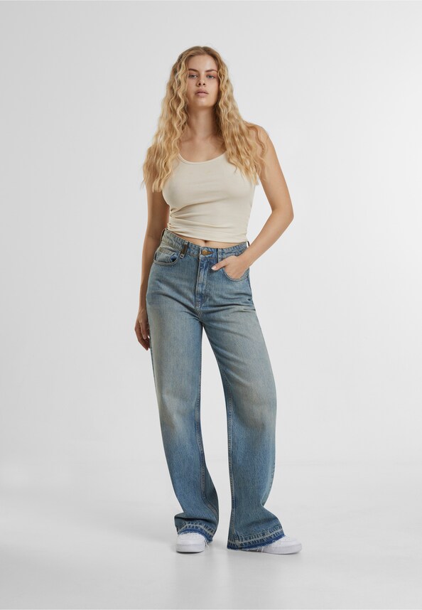 Vulna Open Hem Jeans-3