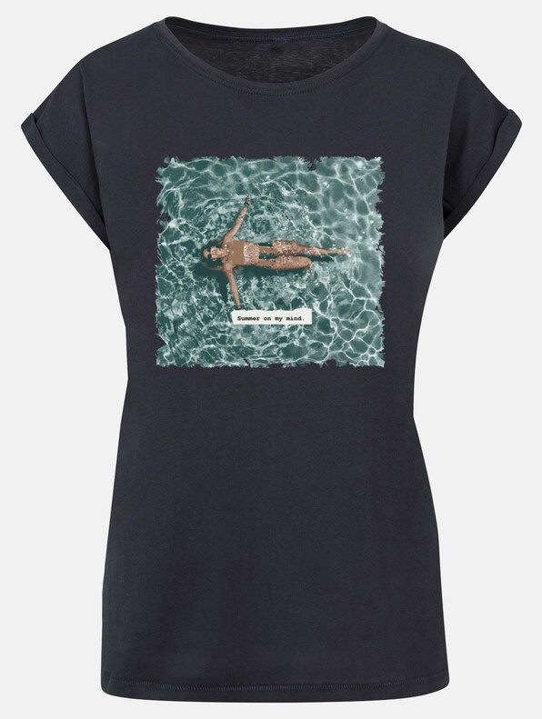 Ladies Summer - On My Mind T-Shirt-4