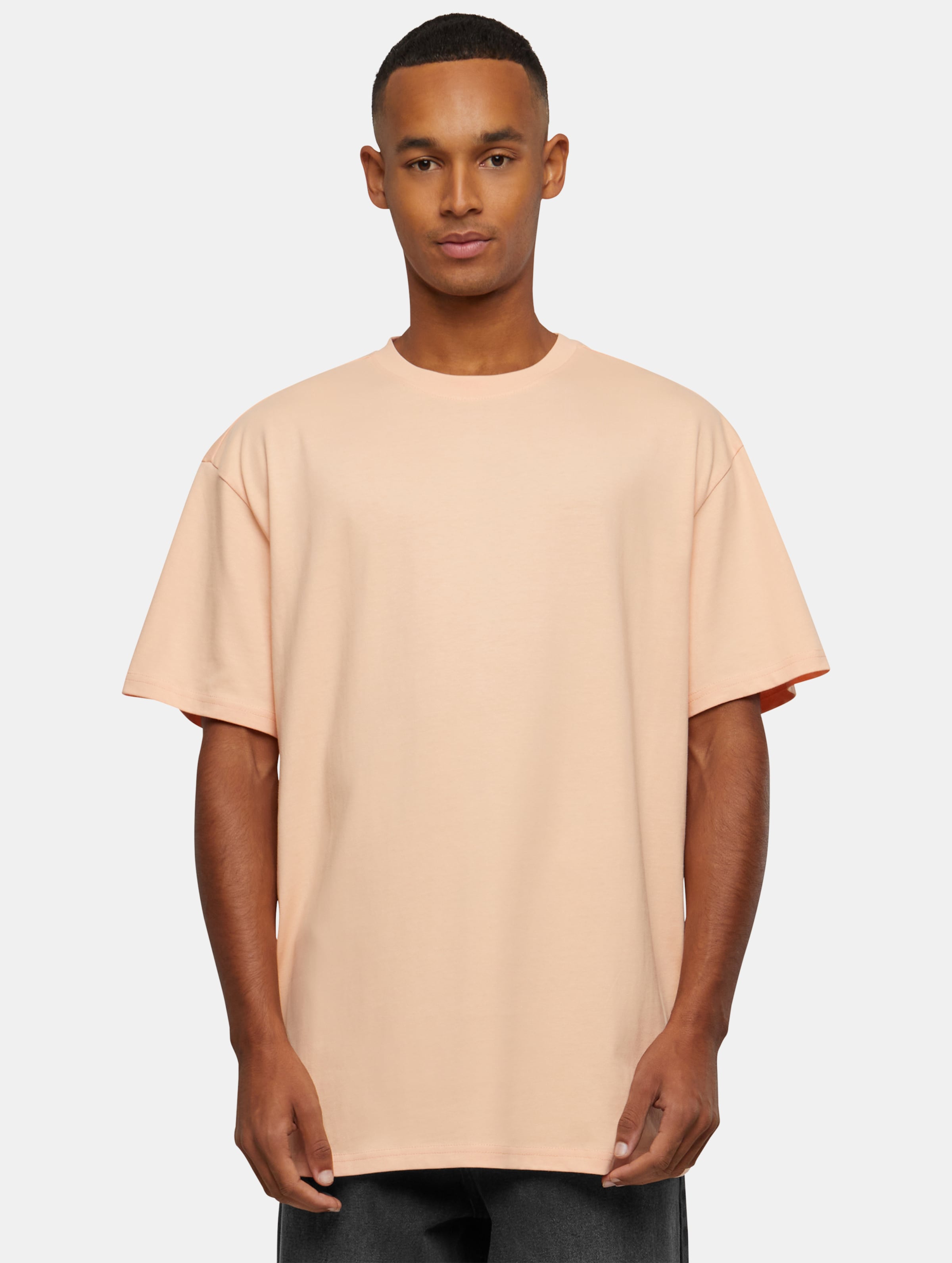 Urban Classics - Heavy Oversized Heren T-shirt - 5XL - Roze