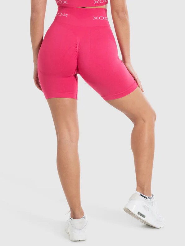 Smilodox Scrunch Azura Shorts-1