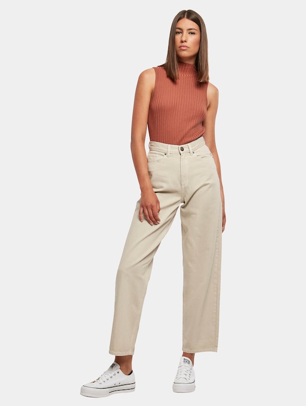 Ladies Rib Knit Sleevless-3