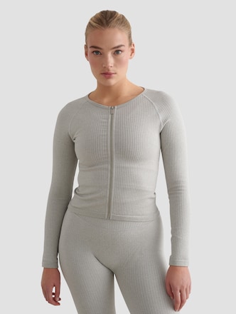 aim'n Ribbed Seamless Zip Übergangsjacken