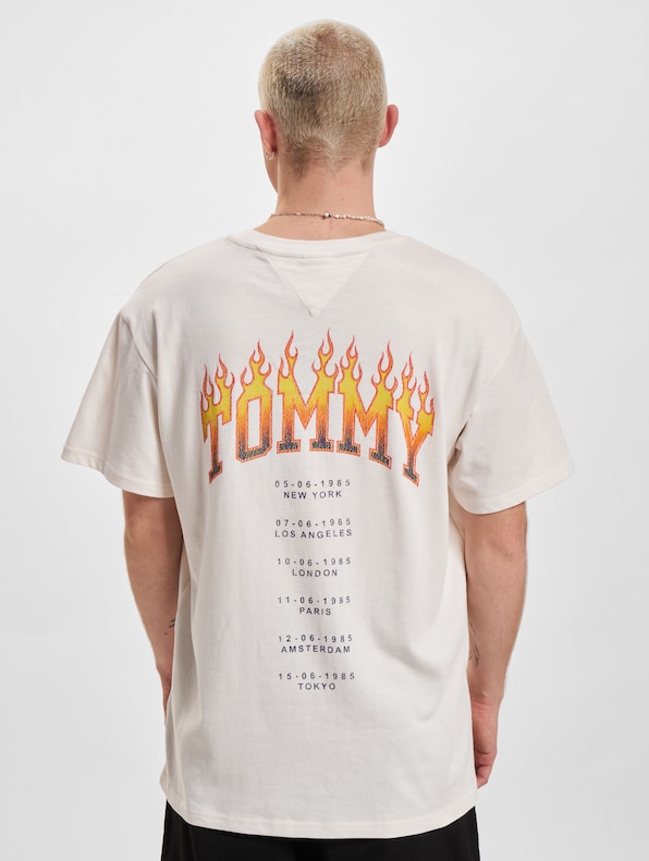 Tommy Jeans Relaxed Vintage Flame T-Shirts-1