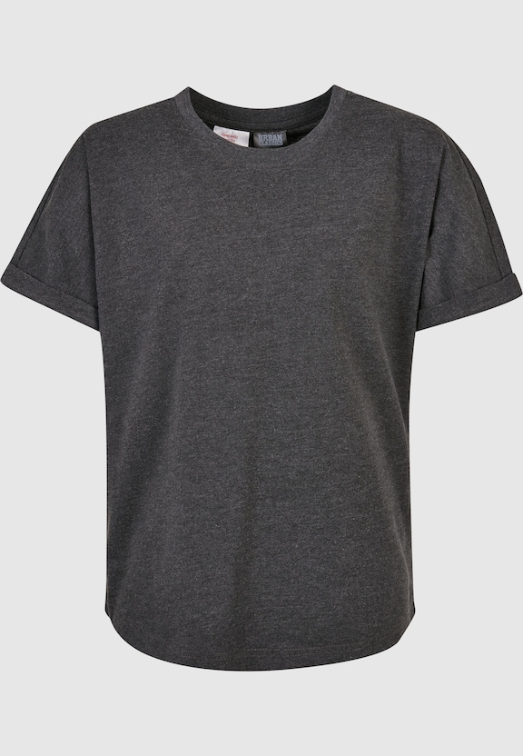 Urban Classics Boys Long Shaped Turnup 2-Pack T-Shirt-5