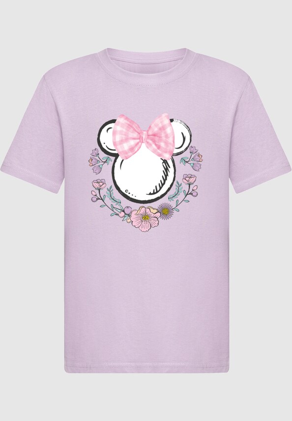 Kids Minnie Mouse - Flowers Logo Basic Tee 2.0-2