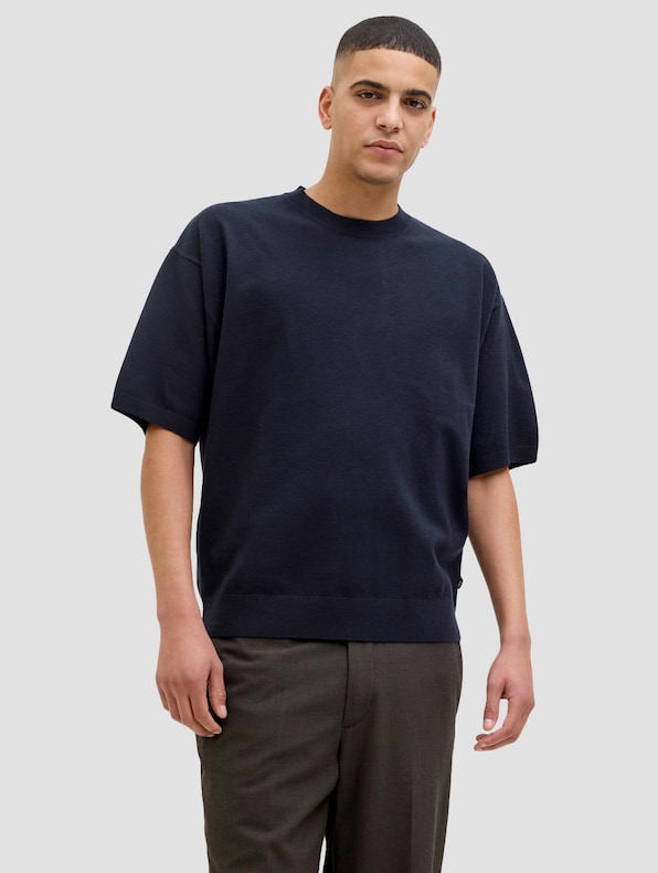 Jack & Jones Bradfort Knit Crew Neck T-Shirts-2