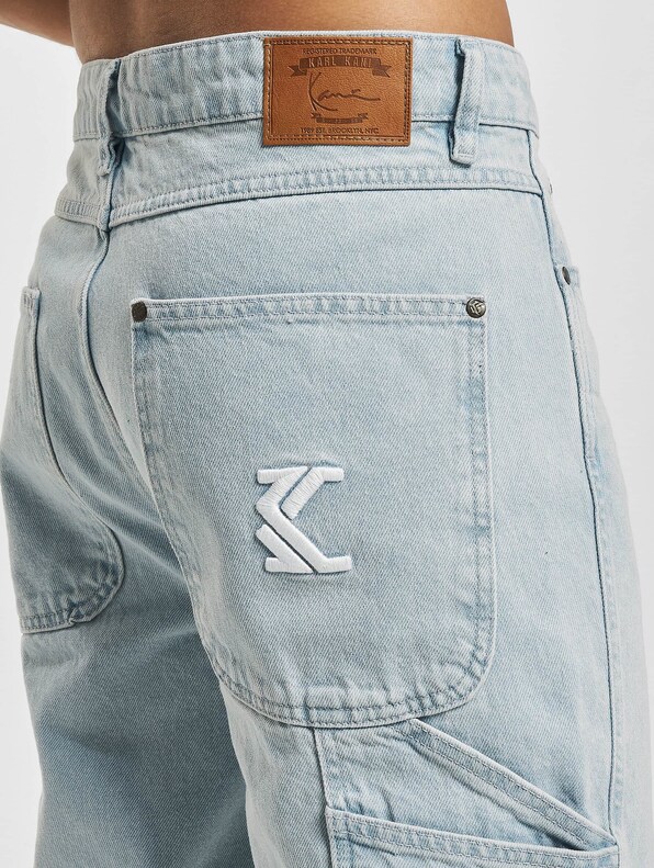 Retro Baggy Workwear Denim Loose Fit-5