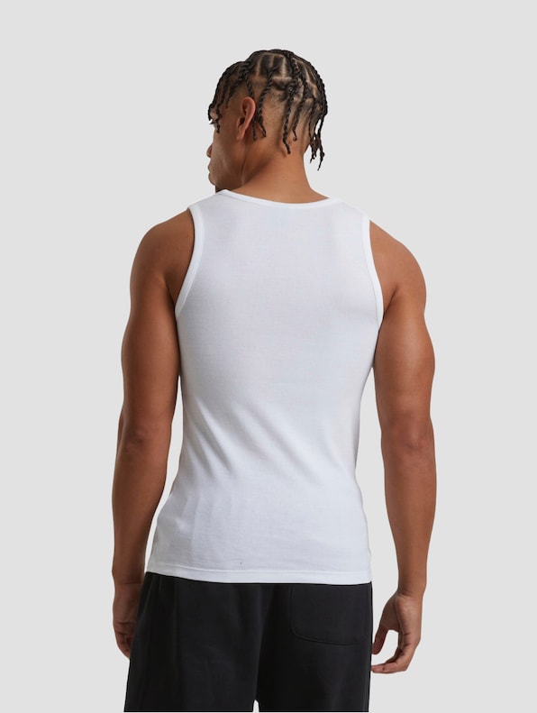 K1X Logo Tank white L Tank Tops-1