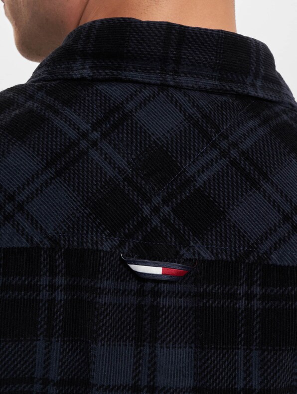 Tommy Jeans Checked Cord Langarmhemd-3