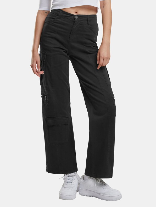 Ladies Loose Utility Stretch Twill -0