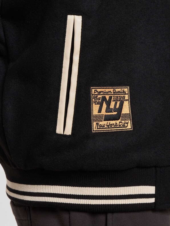 JM233-023-2 SJ Script Logo Retro Car College Jacket-5