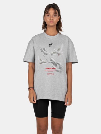 MJ Gonzales Ladies Freedom x Heavy Oversized T-Shirts