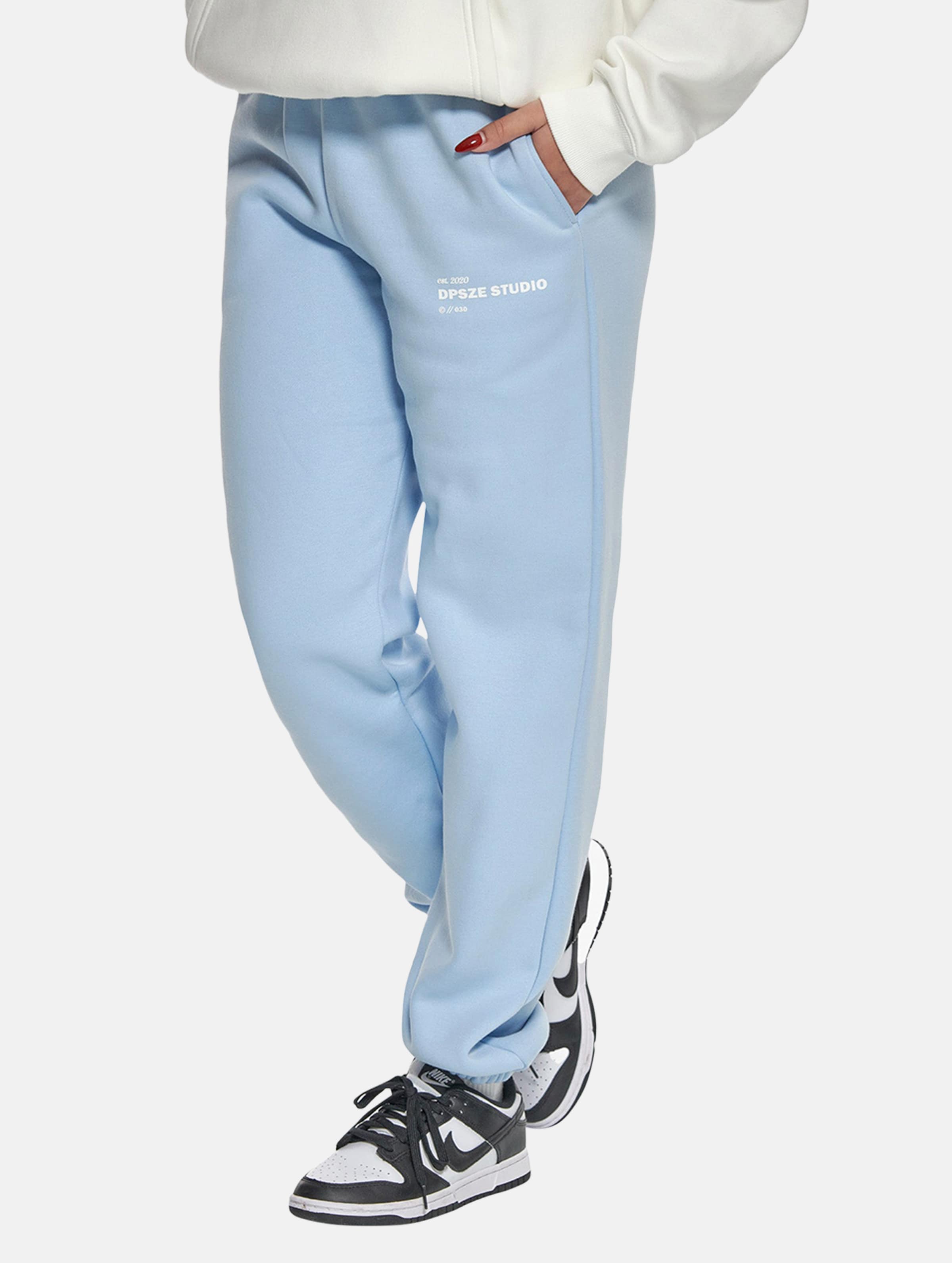 Dropsize DP Studie Jogginghose op kleur blauw, Maat M