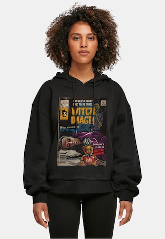 Ladies Ghost - Witch image comic book Oversized Hoody