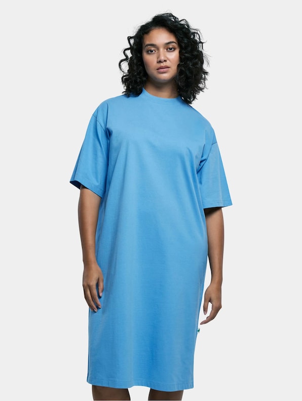 Ladies Organic Long Oversized Tee-4