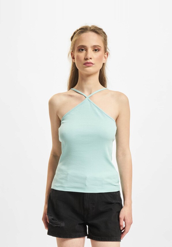 Only Nessa Rib Top Pastel-2
