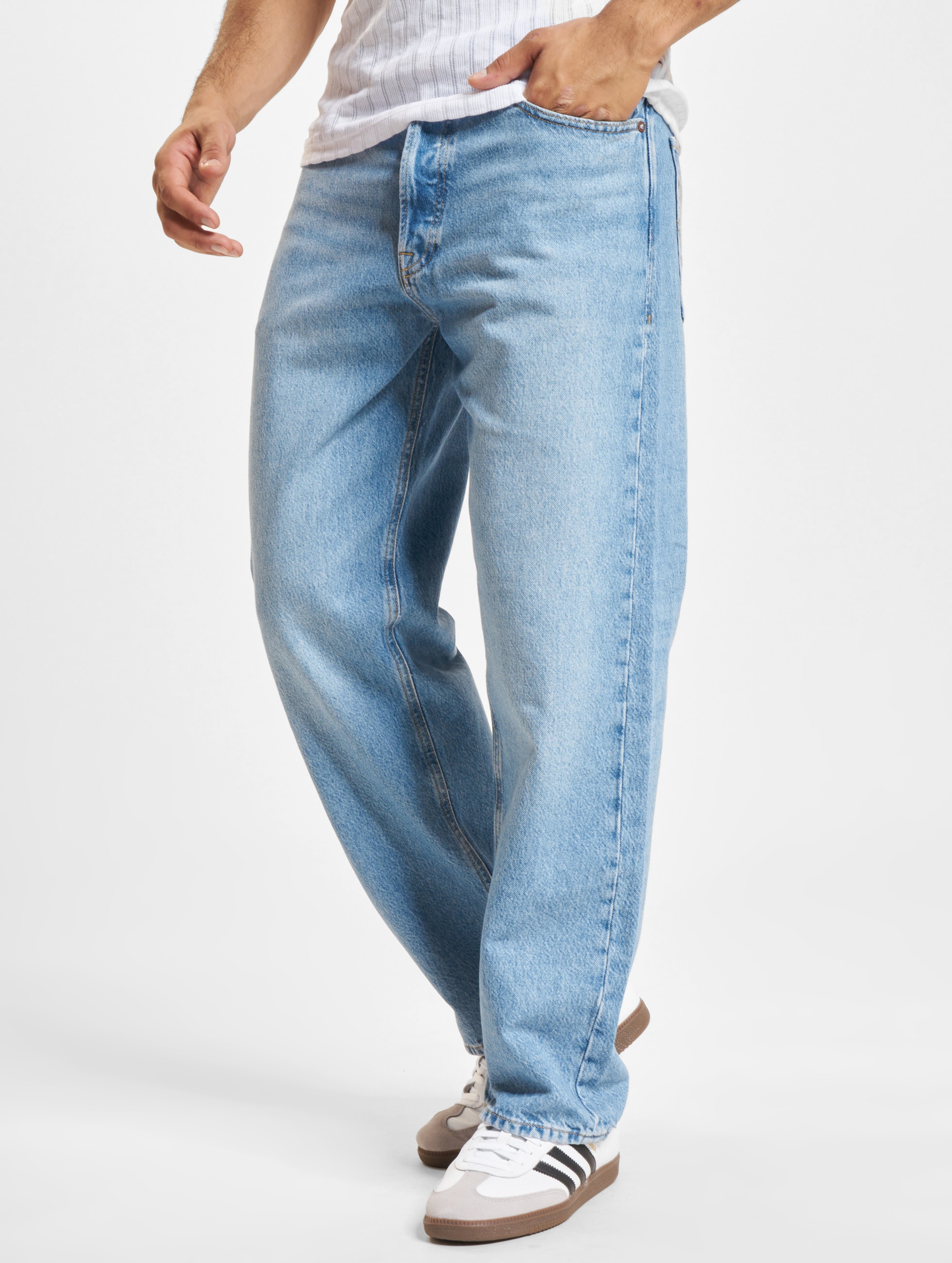 Jack & Jones Eddie Orginal SBD 326 Loose Fit Jeans op kleur blauw, Maat 32/32