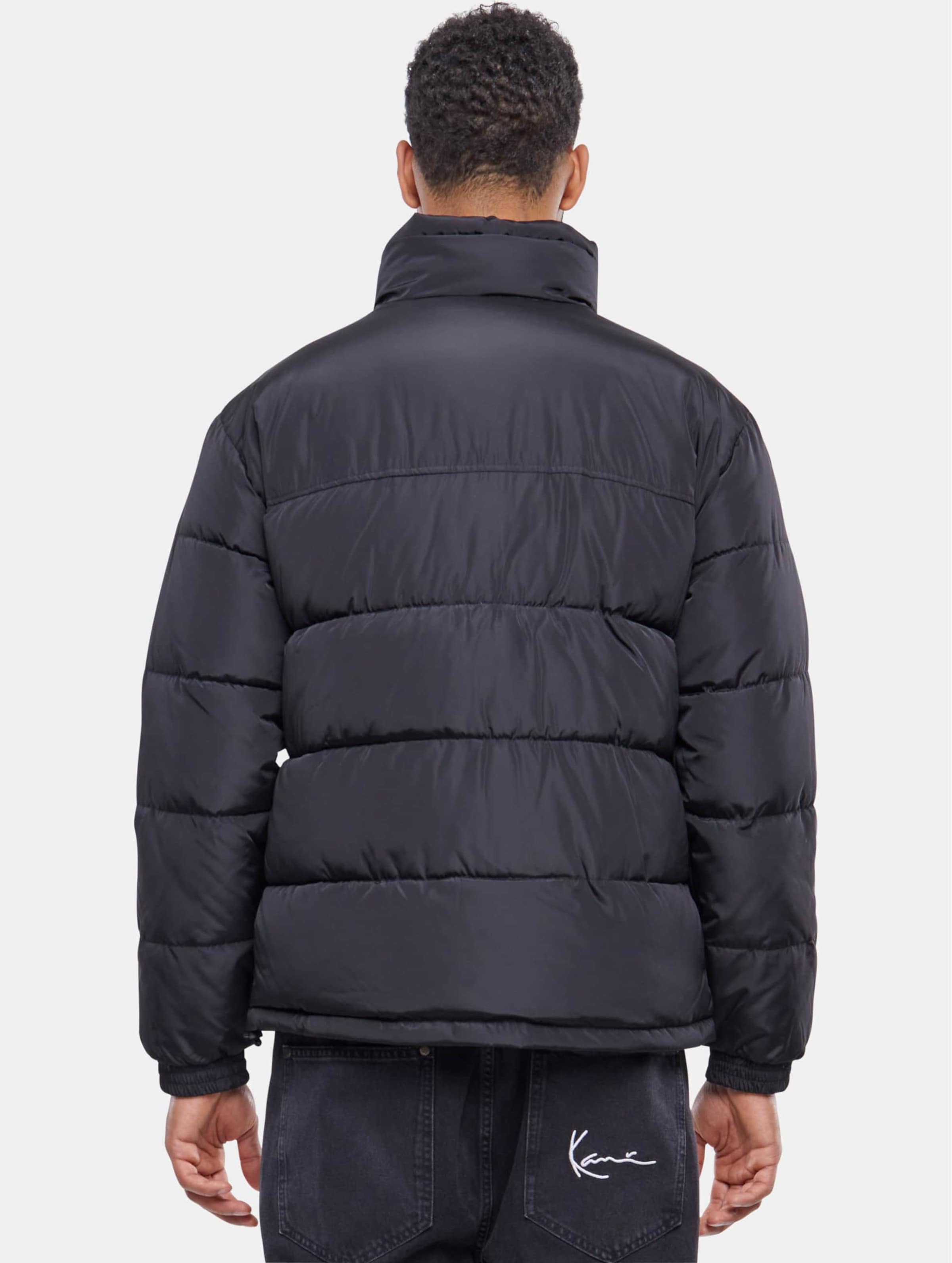 Karl Kani KK Retro Essential Puffer Jacket Mannen op kleur zwart, Maat XXL