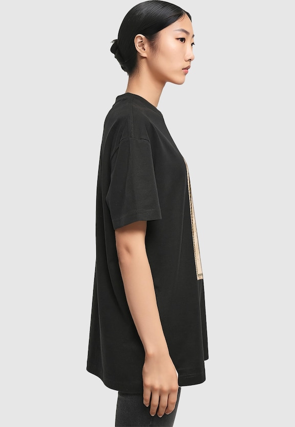 Ladies Retro Boom Oversized Boyfriend Tee-3