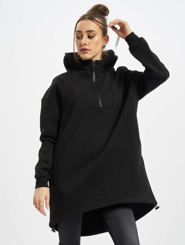 Ladies Long Oversized Pull Over -2