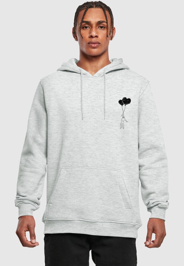 Love In The Air Fitted Heavy Hoody-0