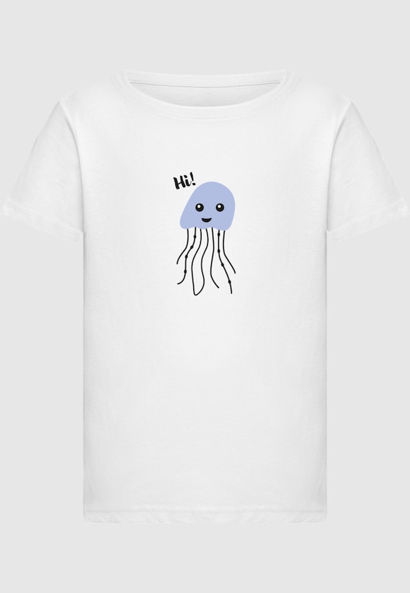 Girls Octopus Hi -  T-Shirt-2