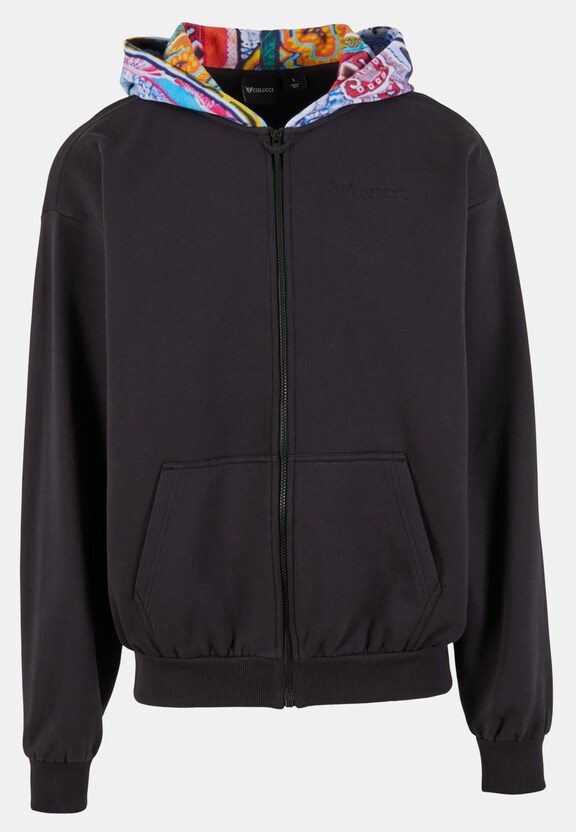 ZIP HOODIE PRINTED HOOD-2