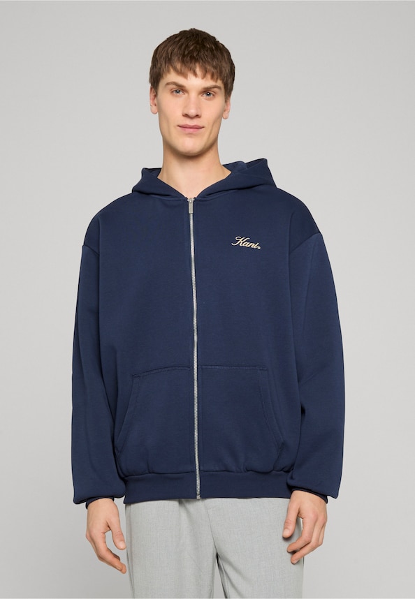 Kani Script Emblem Zip Hoodie-0