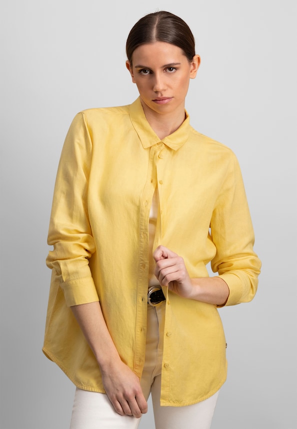 BLOUSE LINEN MIX-0