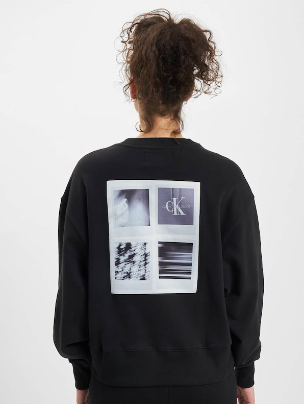 Calvin Klein Back Polaroid Label Sweatshirt-1