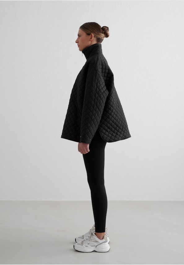 Oversized Quilted Jacket-2