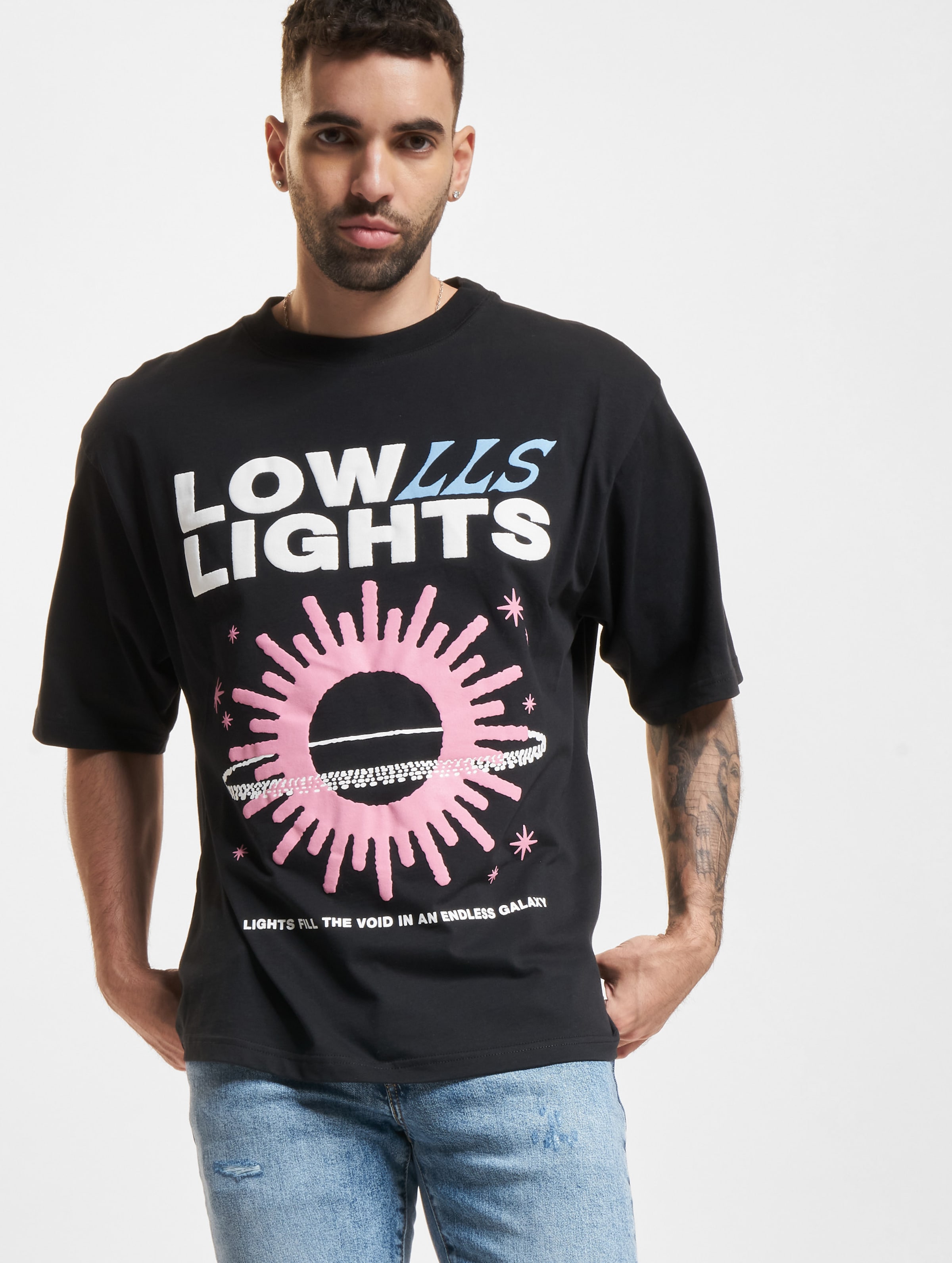 Low Lights Studios Galaxy T-Shirt black Männer,Unisex op kleur zwart, Maat S