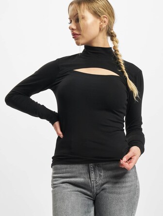 Ladies Cut-Out Turtleneck 