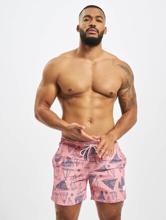 Urban Classics Pattern  Swim Trunks