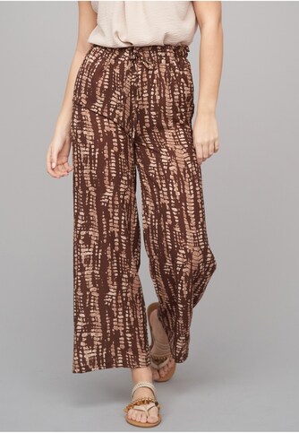 Summer Crepe Pant Geometric