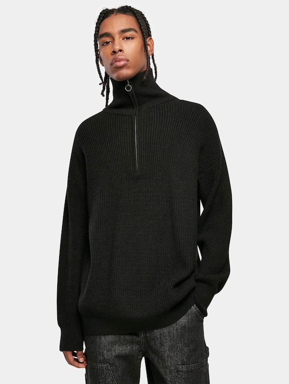 Oversized Knitted Troyer -0