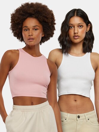 Cropped Rib Top