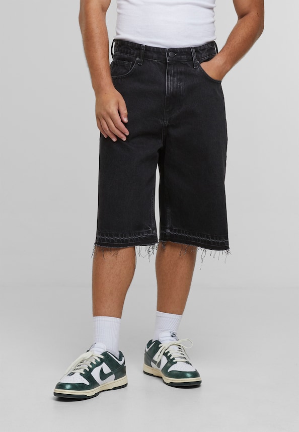 Joran Open Hem Baggy Shorts-0