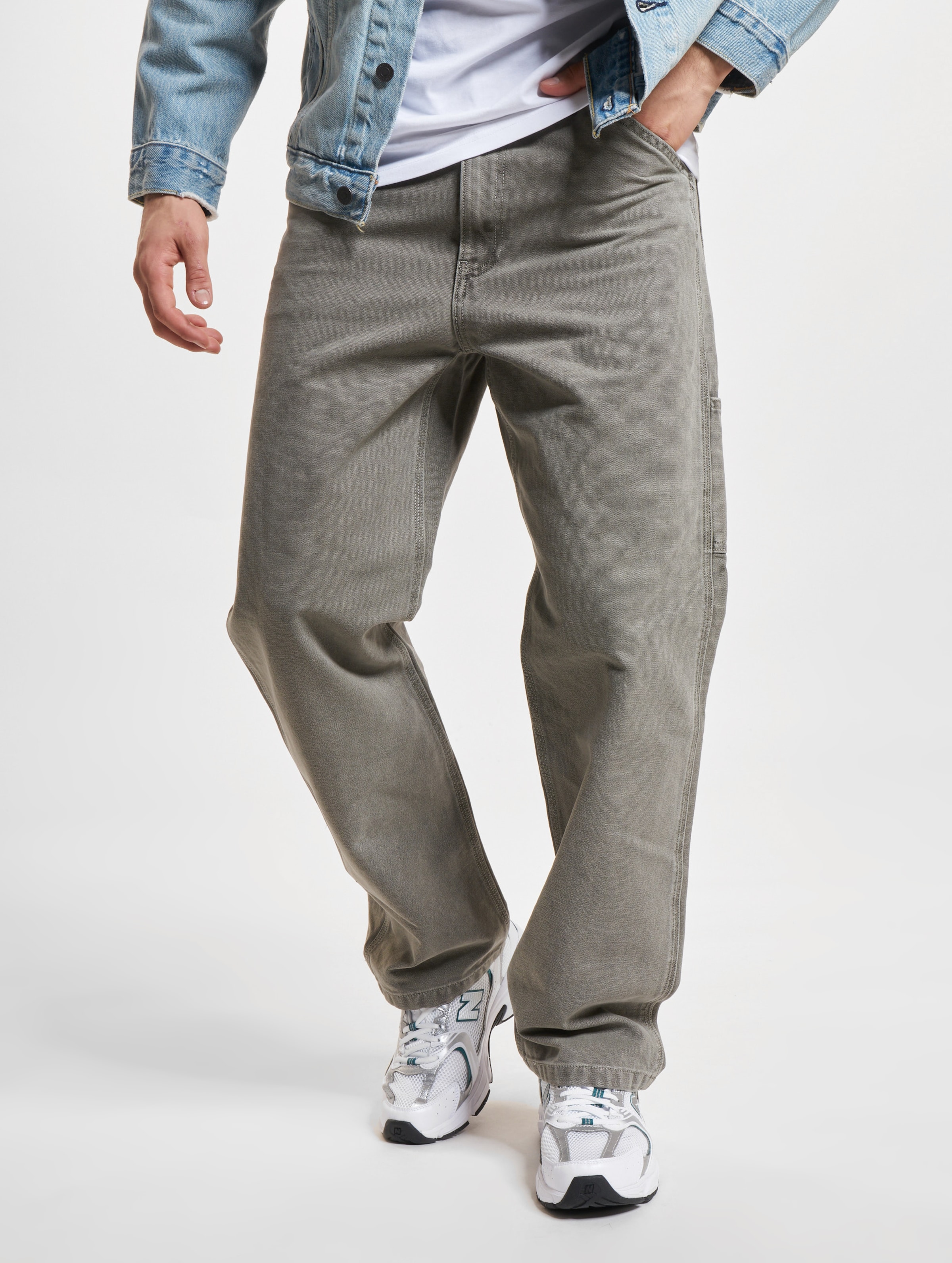 Levi's 568 Stay Loose Carpenter Fit Jeans Mannen op kleur grijs, Maat 3234