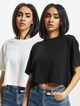 Ladies Short Oversized 2-Pack-0