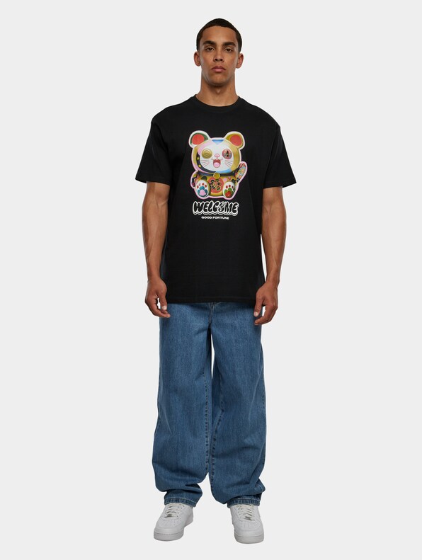 Upscale Welcome Cat Heavy Oversize-3